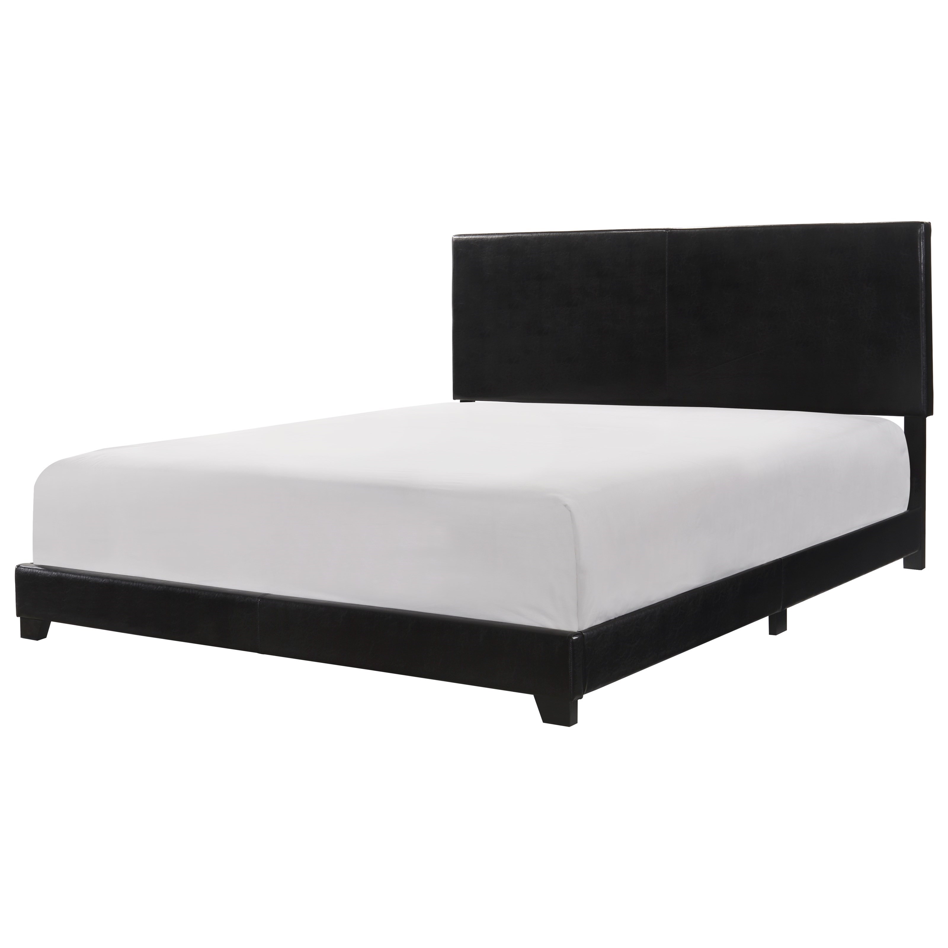 Crown Mark Erin1 5271PU Q Transitional Queen Bed with Upholstered